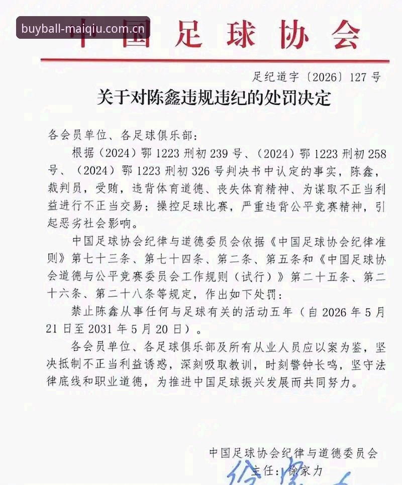 中国足协第三批禁足名单全面评测：从终身禁赛到五年禁令的深度解读